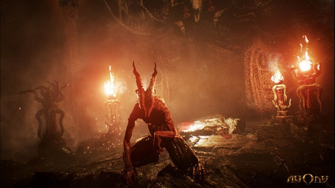 Screenshot démon du jeu érotique et horreur Agony