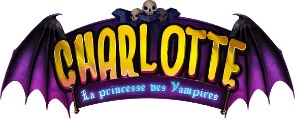 Logo charlotte princesse des vampires, visual novel hentai