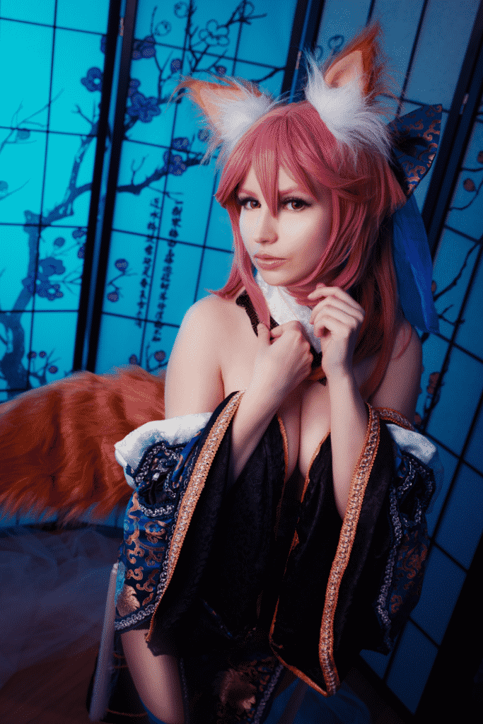 Tamamo parodie cosplay sexy