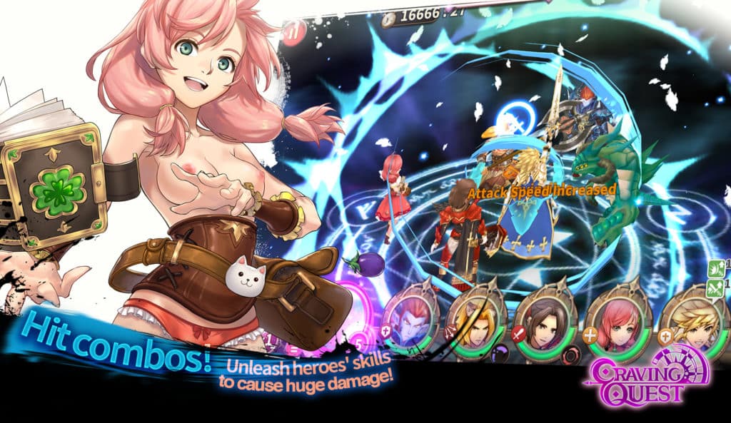 Screenshot du jeu mobile hentai Craving quest