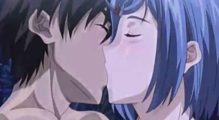 Baiser entre daisuke et Maya qui dévoile ses sentiments, vidéo hentai