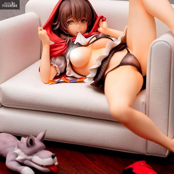 Figurine cosplay sexy hentai petit chaperon rouge